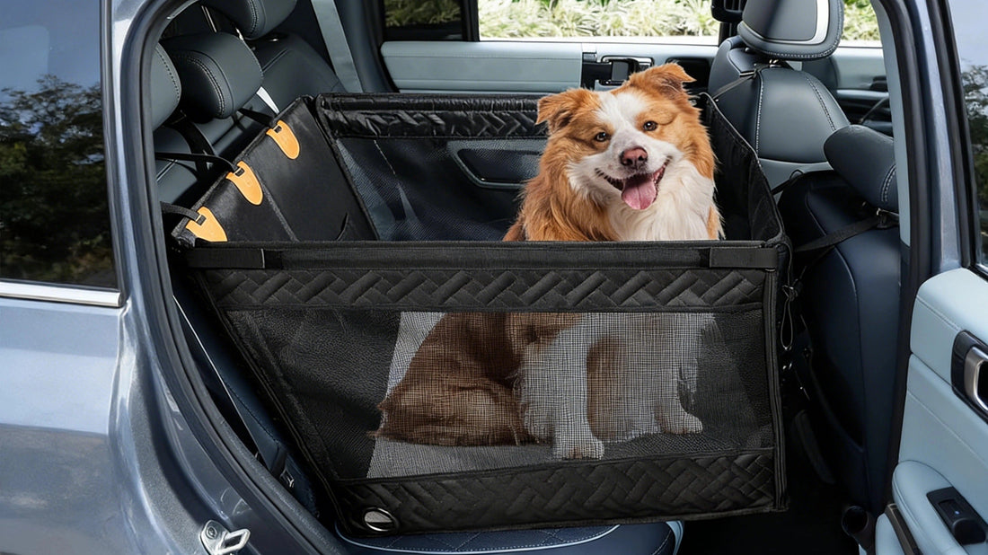 Give Your Furry Friend the Ultimate Travel Experience – Large Dog Car Seat with 40% More Space